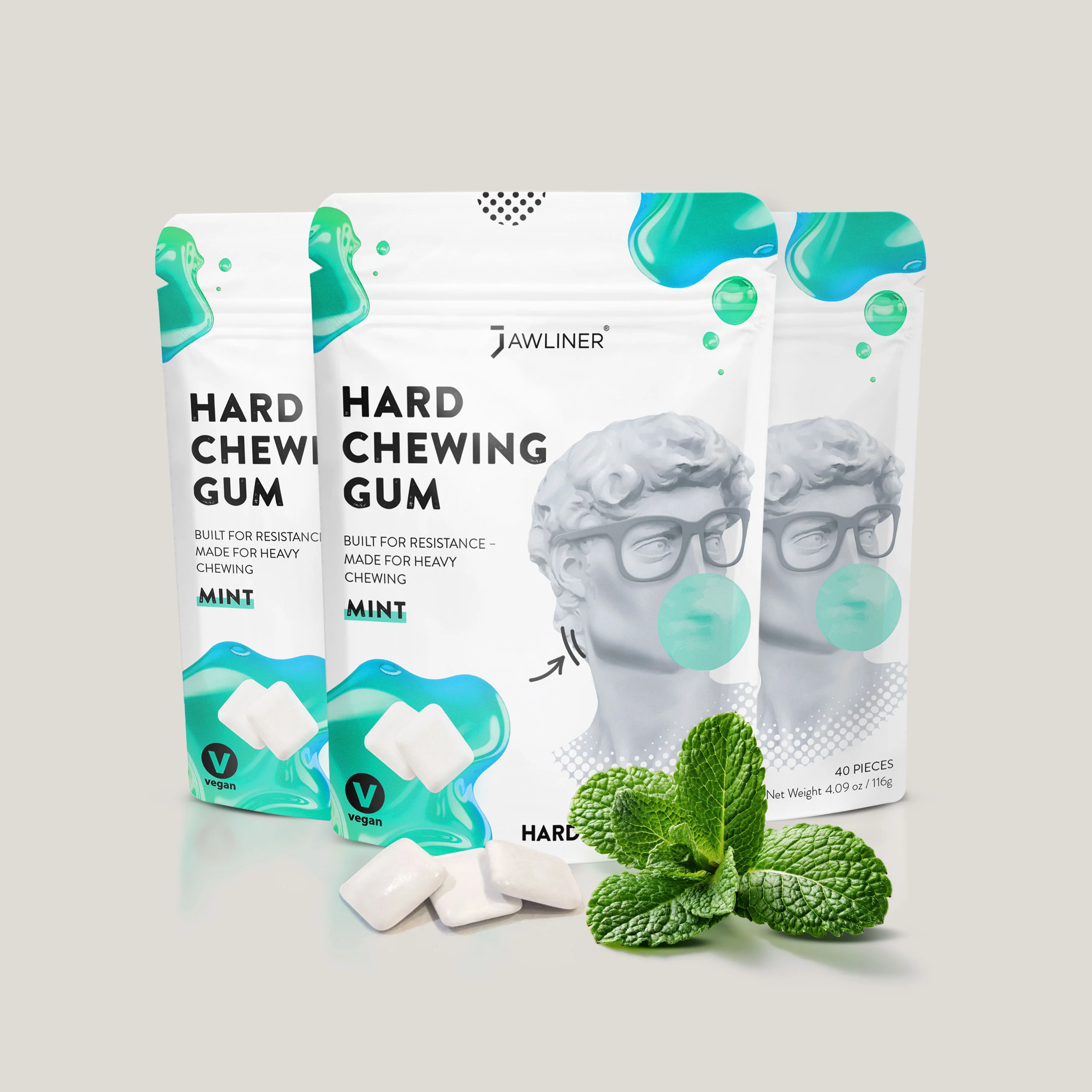 JAWLINER® Hard Chewing Gum - Image 7