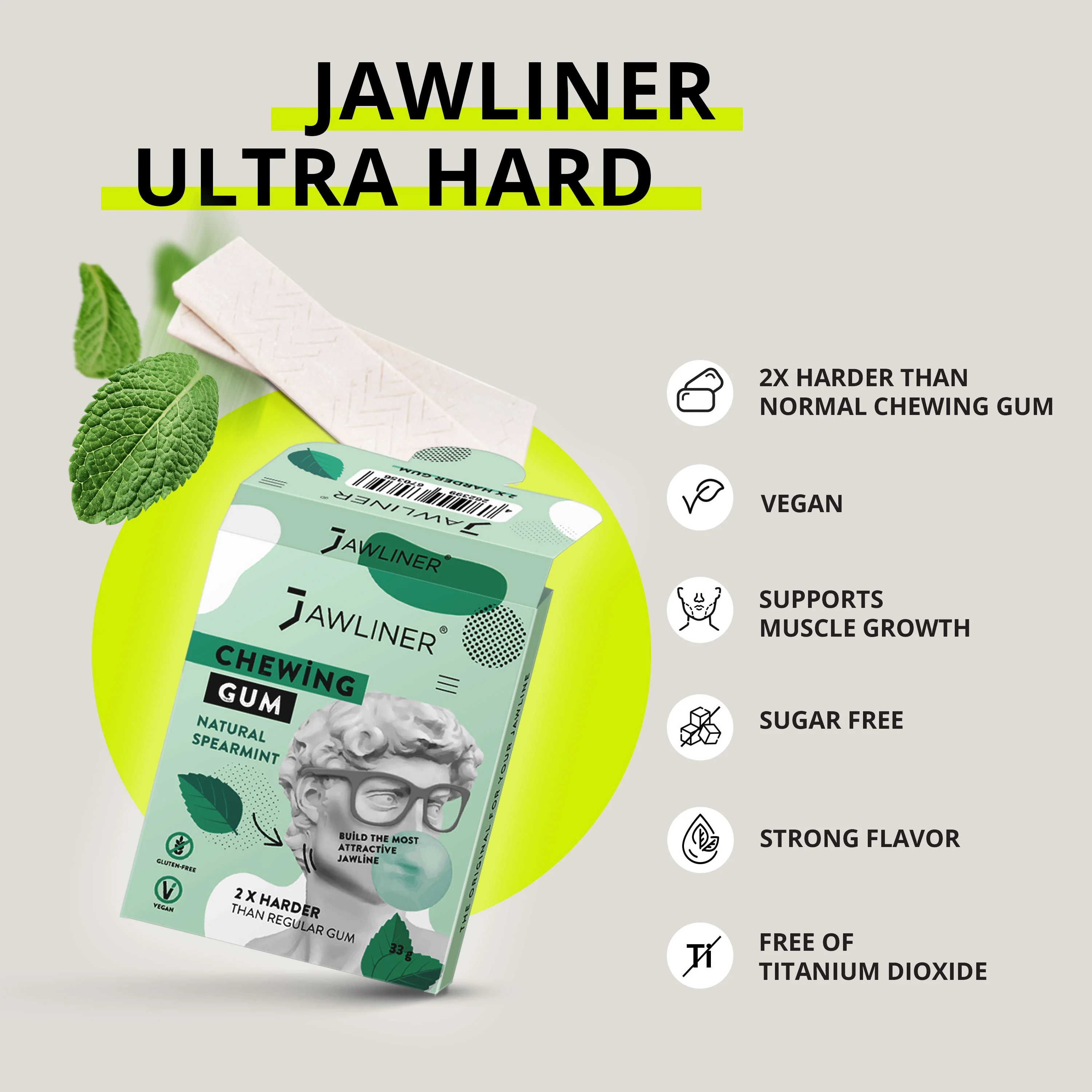 JAWLINER® Medium Chewing Gum Bundle Pack - Image 4